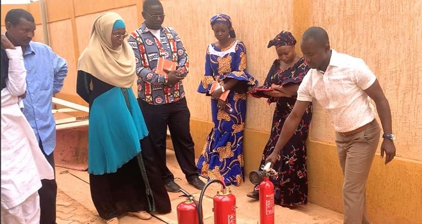 Atelier de formation sur les premiers secours et incendie au profit de l'ensemble du personnel de l'ANMC